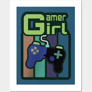 Gamer Girl Gamer Design Posters and Art